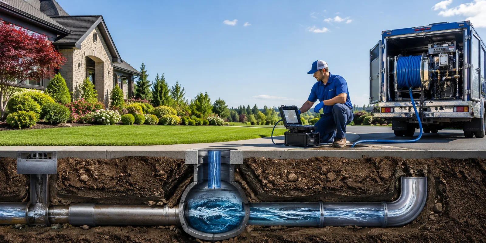 Drainage restoration information for Clark, PA